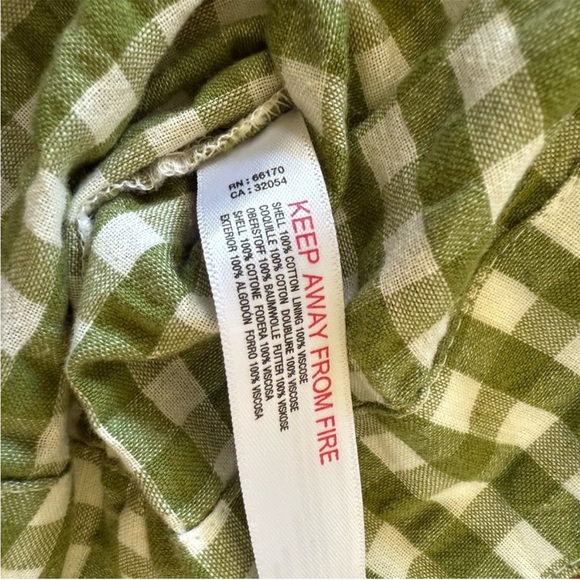 NWT Free People Dress Gingham Dress - Picture 7 of 10